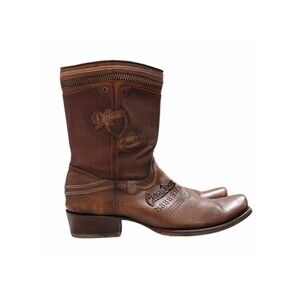 Cuadra Men's Brown Leather Western Boots Size 12